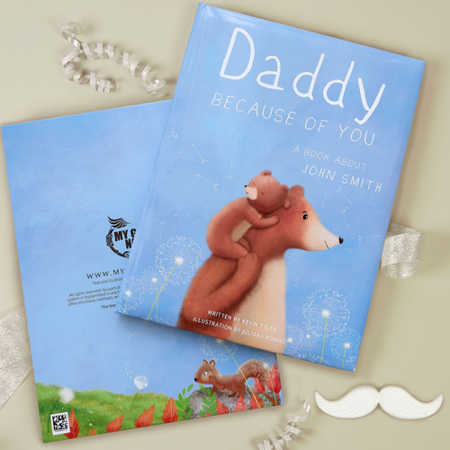 Personalised Fathers Keepsake book