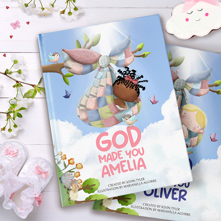 Personalised God Made You Personalised Keepsake book