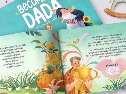 Brand NEW Becoming Daddy Book